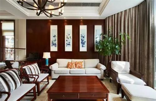 400平新中式独栋别墅,追求的是一种简约实用的美感