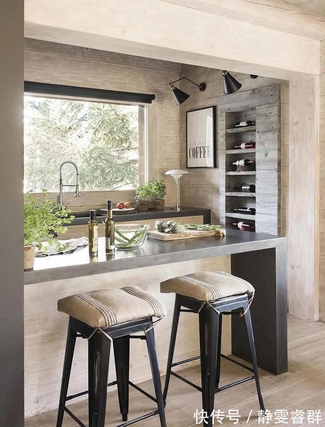 场域|他家隔断不挡路还好看!35种拯救客厅、厨房的方法,一步到位