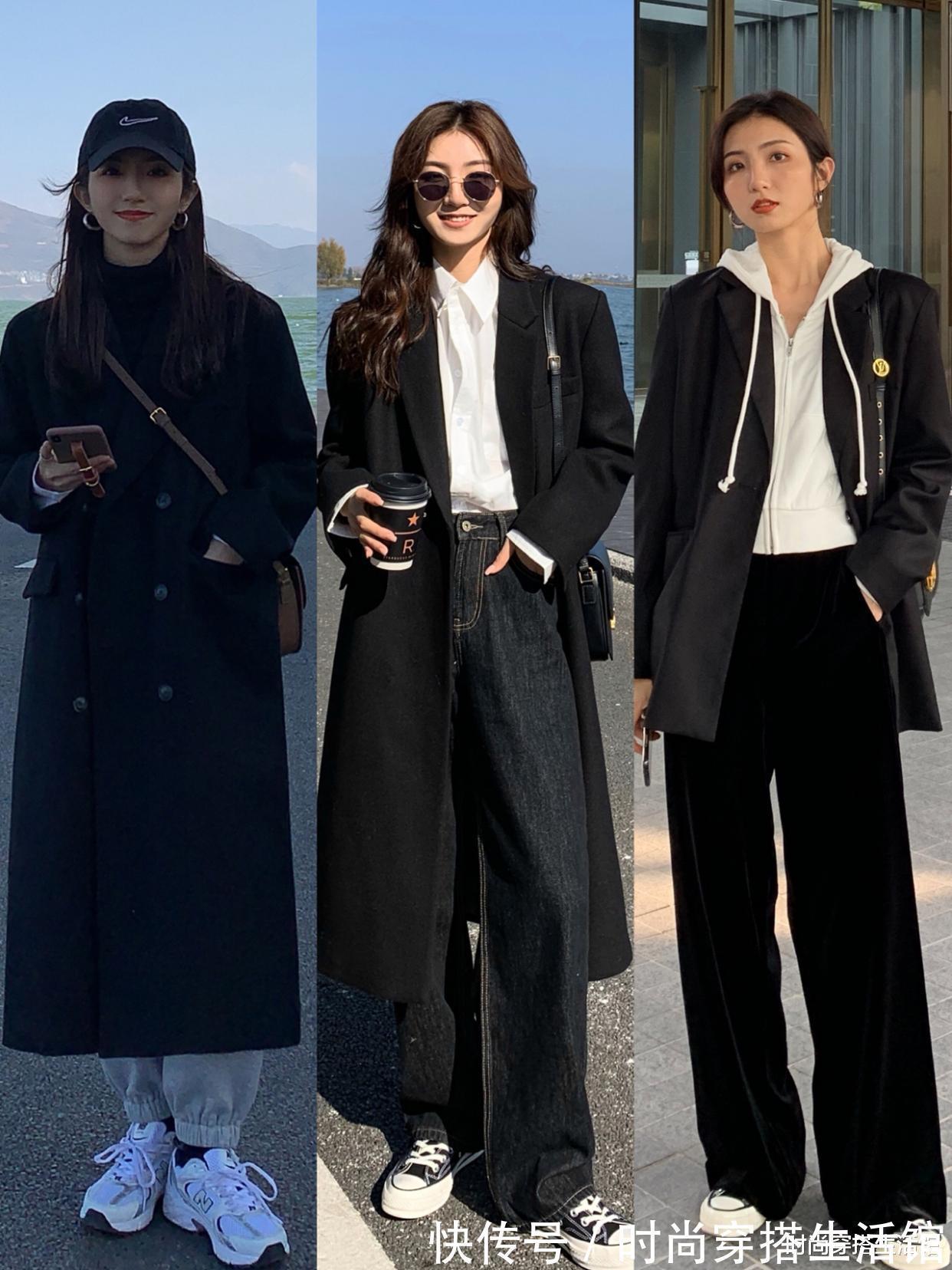 韩剧|为什么你穿黑色大衣不好看?学学韩国小姐姐,每一套都值得借鉴