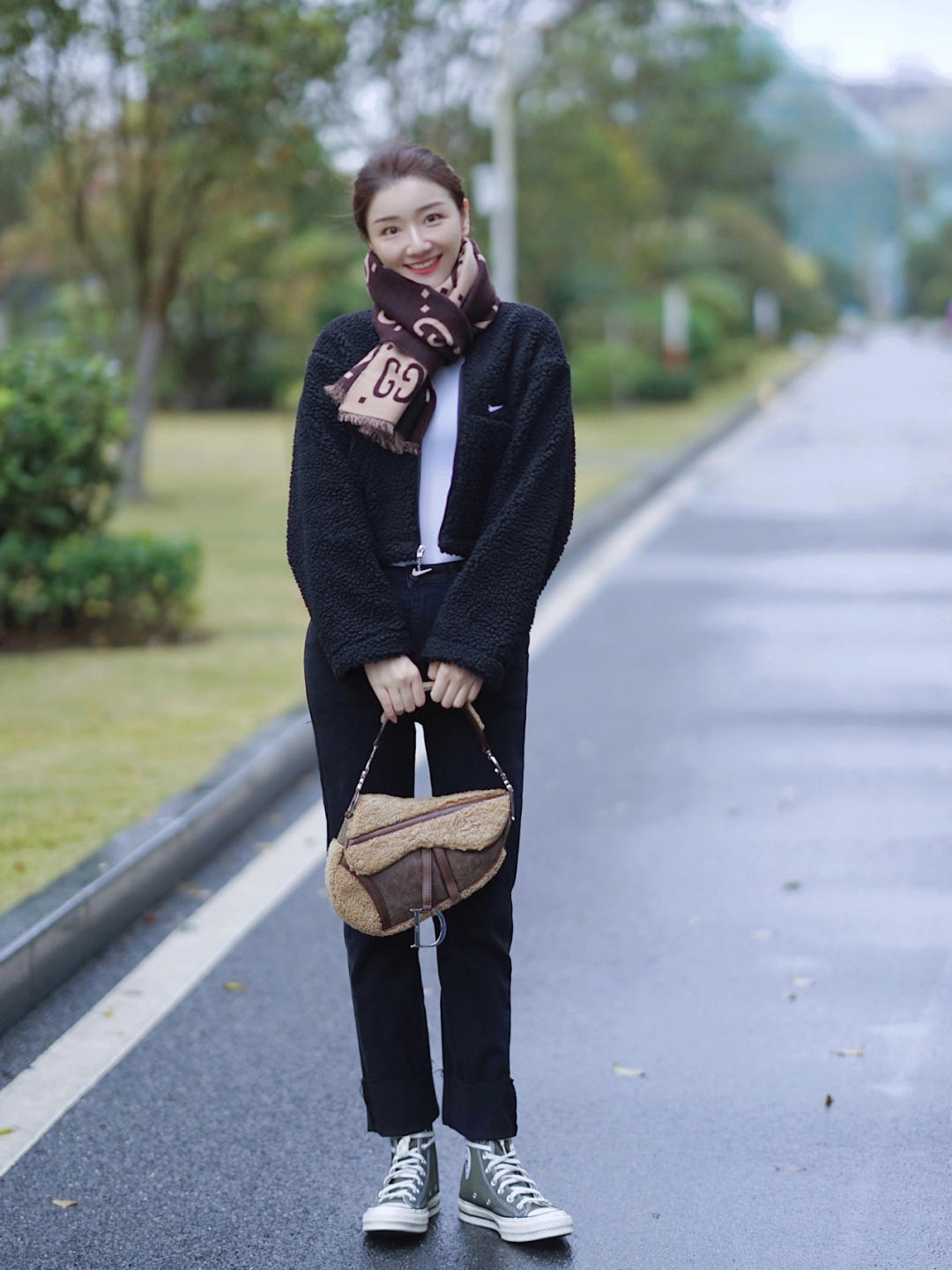 短款|今年火了一种单品叫“羊羔绒外套”,软糯温柔又百搭,咋穿都洋气