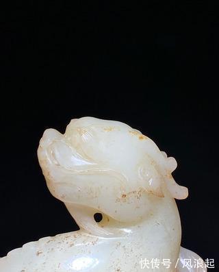 白玉@清乾隆 和田玉籽料 白玉 心中有佛 兰花诗文