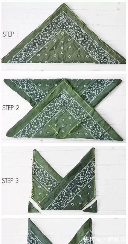 一块布打两个结,变身大容量高颜值收纳包,几十种折法好强大