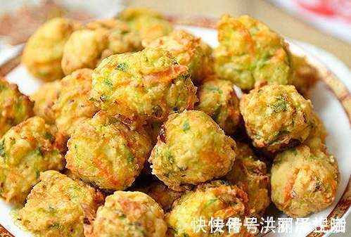 实用|炸萝卜丸子,不要只放面粉,多加一个料,丸子更酥脆,太实用了