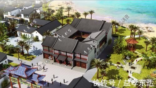 四合院|22×38米二层中式四合院,传统的就是世界的