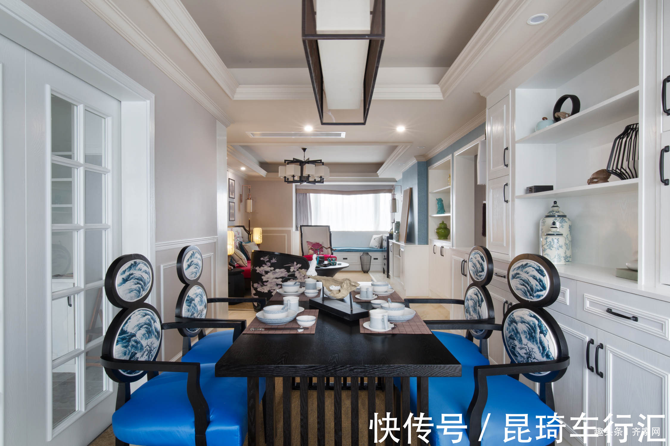 东方之美|新中式装修设计,满足爸妈和年轻人的双重需求,国潮代表!