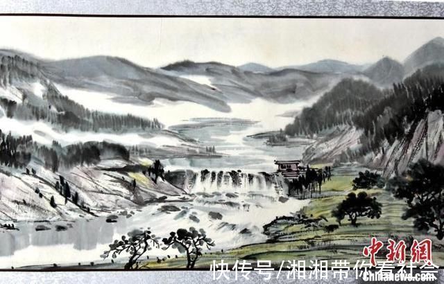 中国画！四川叙永画家历时两年创作60米国画长卷推介家乡