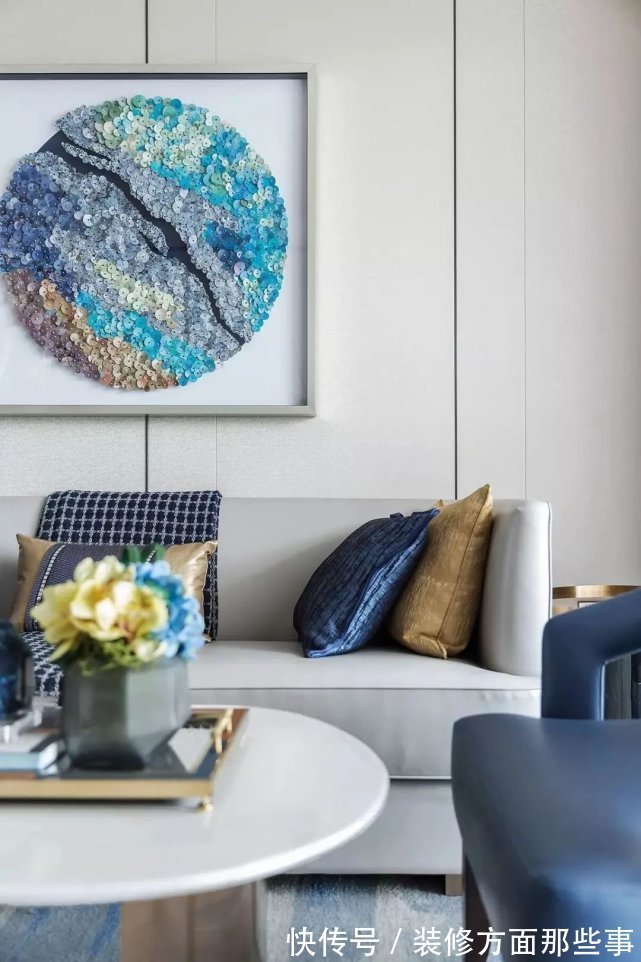 安静|110平中式风三居室,有一种华丽与禅意气质