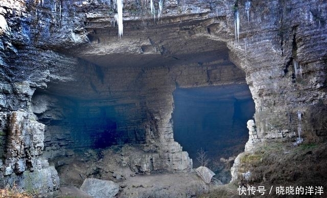 湘西龙山八面山自生桥鬼斧神工，别有洞天，令人神往！