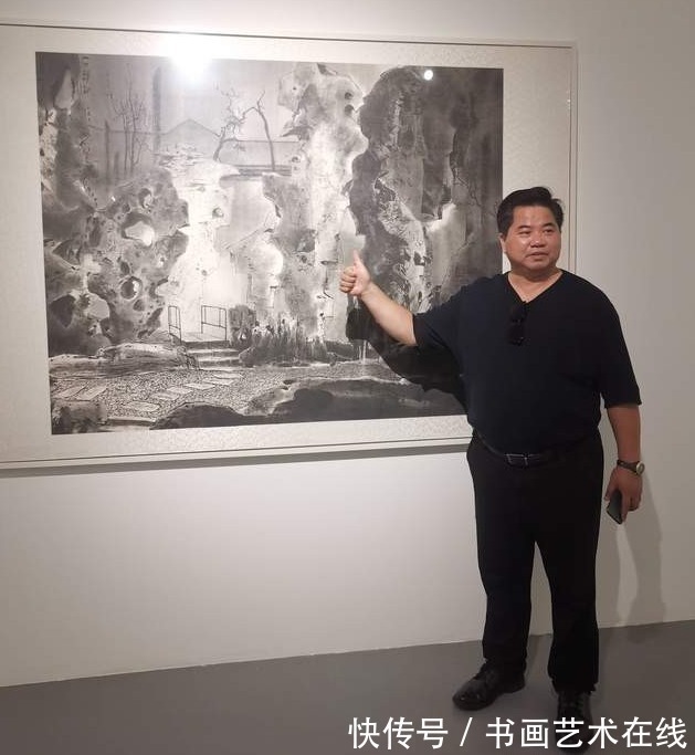 指墨画&艺高天下,独具风格——国画家、画鹰大家、指墨画艺术大师朱祖国