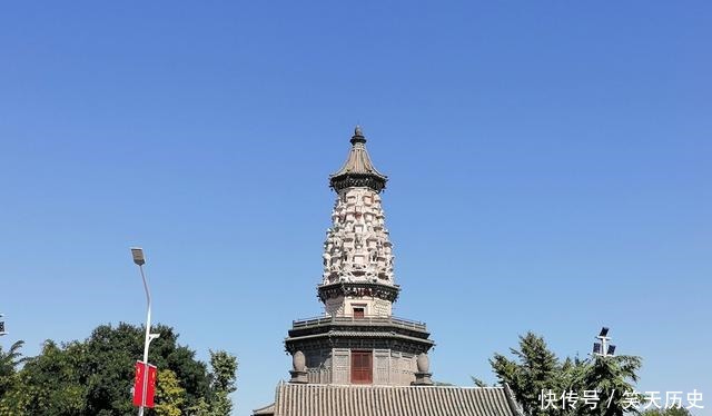 正定|正定四塔之广惠寺华塔梁思成称它海内孤例,团长因保护它而牺牲