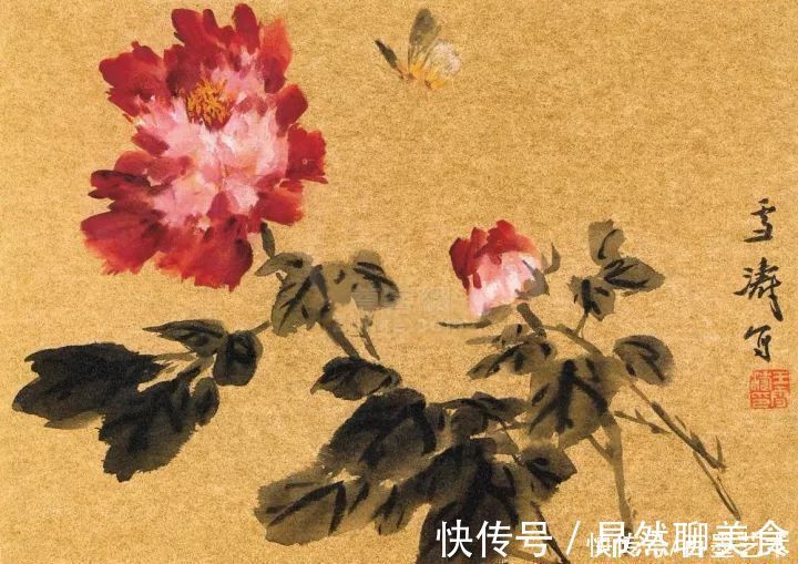 小写意@唯有牡丹真国色!小写意牡丹画150幅,美醉了