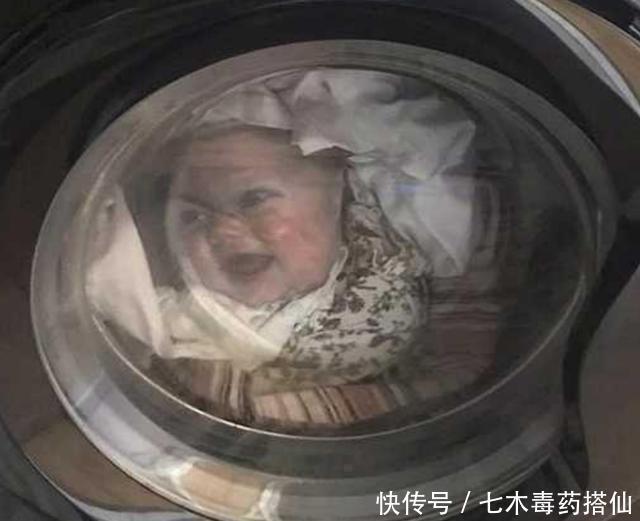 家长|爸爸洗衣服,却发现“儿子”在洗衣机里,打开洗衣机爸爸泪流满面