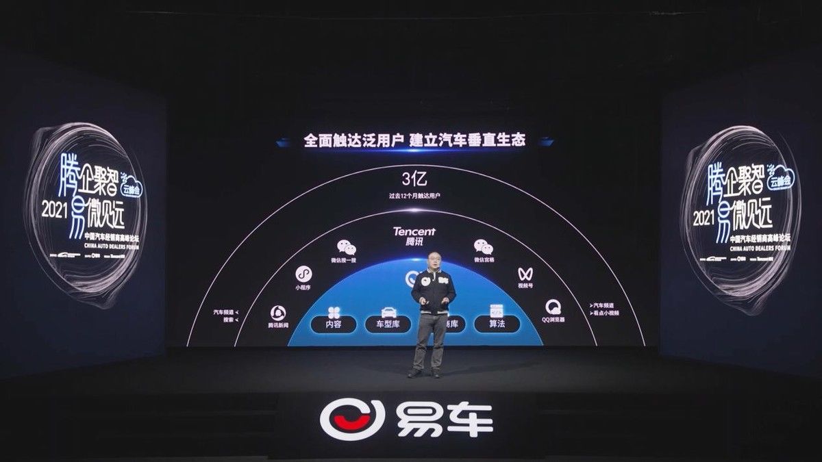 易车逐步打通腾讯体系 建立汽车垂直生态