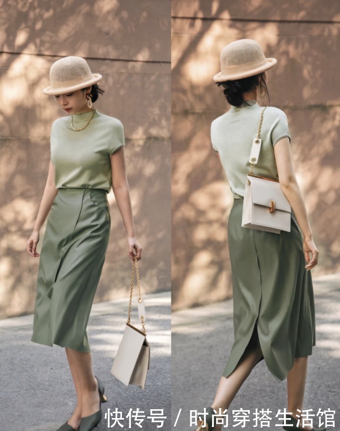 忽冷忽热穿衣太难?跟着这位博主这样穿,时髦气质又出众