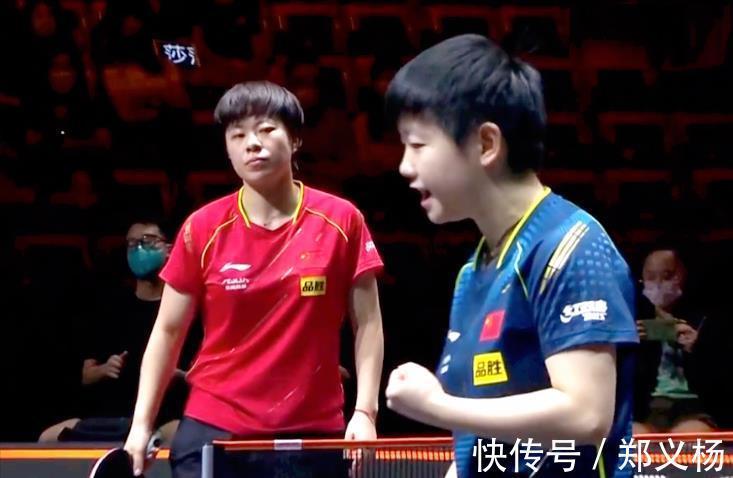 国乒女队|祝贺孙颖莎!世界杯勇夺女单冠军,单局狂轰17-15大逆转王艺迪