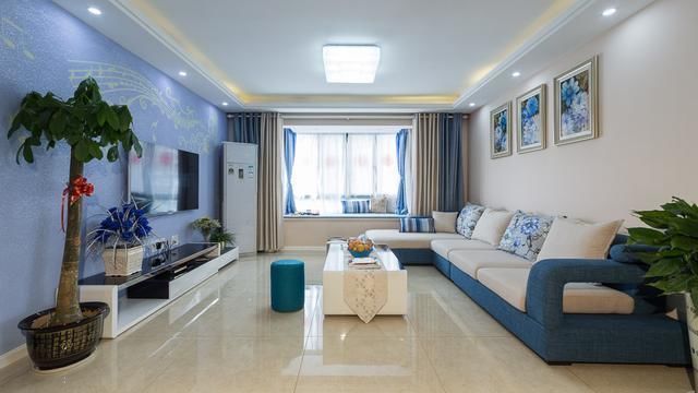 全包|晒晒我的新房，这效果全包花34万，客厅设计估计你们没见过！