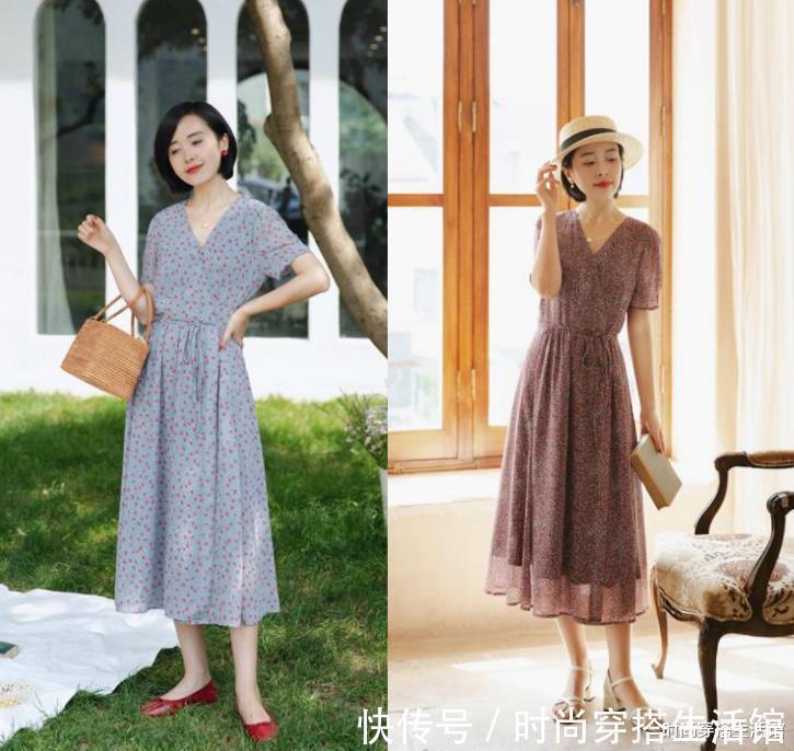 百褶裙|碎花裙如何穿出少女感?这3个超实用的穿搭思路,值得学习