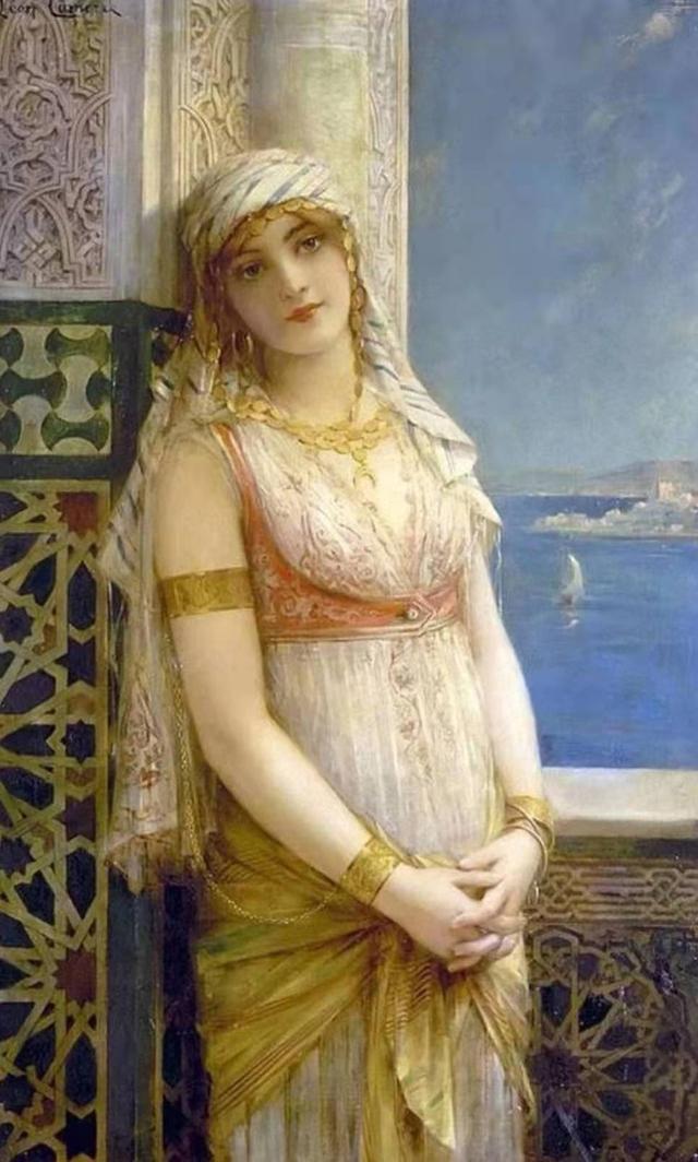 妩媚$他画里的美女:身娇体软皮肤白,妩媚又迷人