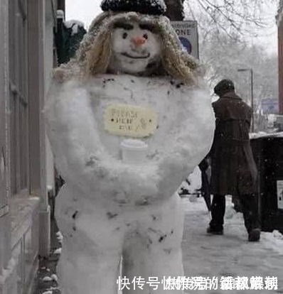 雪人$大神在民间!堆雪人神操作,原来大家都是艺术家,太有才了