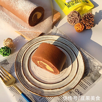 #健康甜蜜烘焙料理#巧克力卷