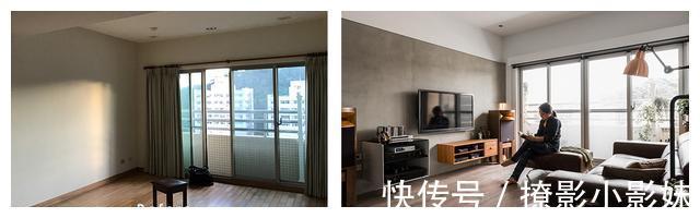 玄关|幸福退休生活!100㎡两人居,巧用45度斜角,打造开阔舒适的小家!
