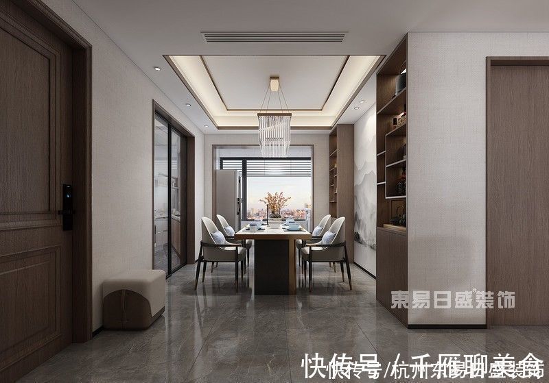 设计|118平米新房装修，江南烟雨，风雅缭绕，美疯了的新中式设计