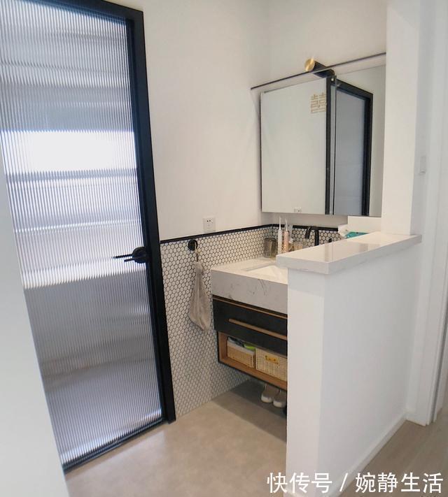 电视墙|看她家新房,墙面刮大白不吊顶不做电视墙,这才是真正的极简风格