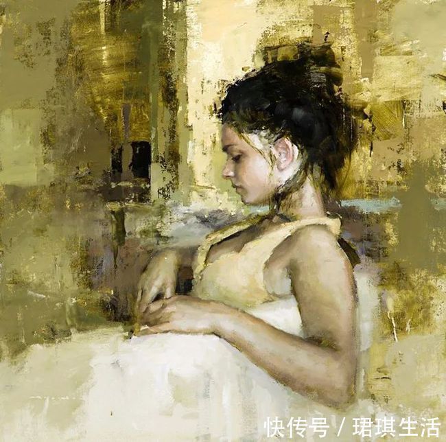 艺术家$艺术家杰里米·曼恩的油画,颜色既生动又大气!