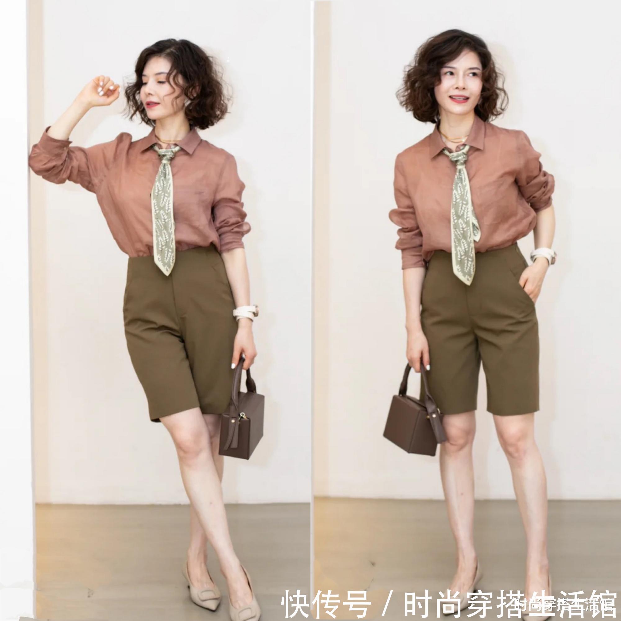 高级感|会穿的女人不显老!跟着这位50+学穿搭,普通衣服也能穿出高级感