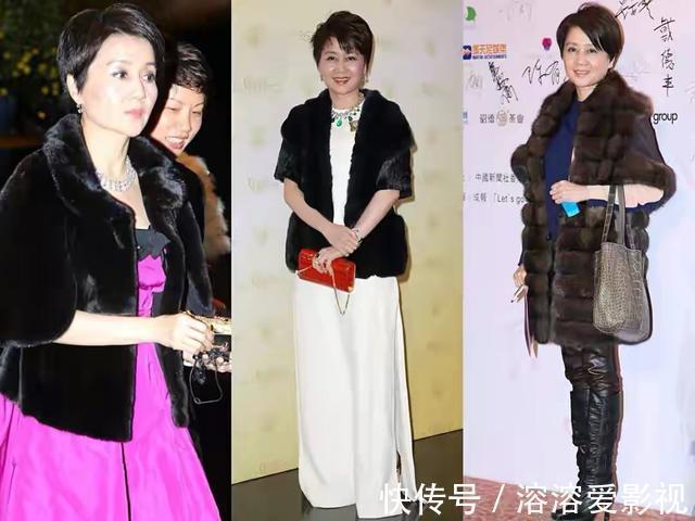 礼服|赌王四太风格大变,穿改良版韩式礼服胖一圈,搭配超短发造型翻车