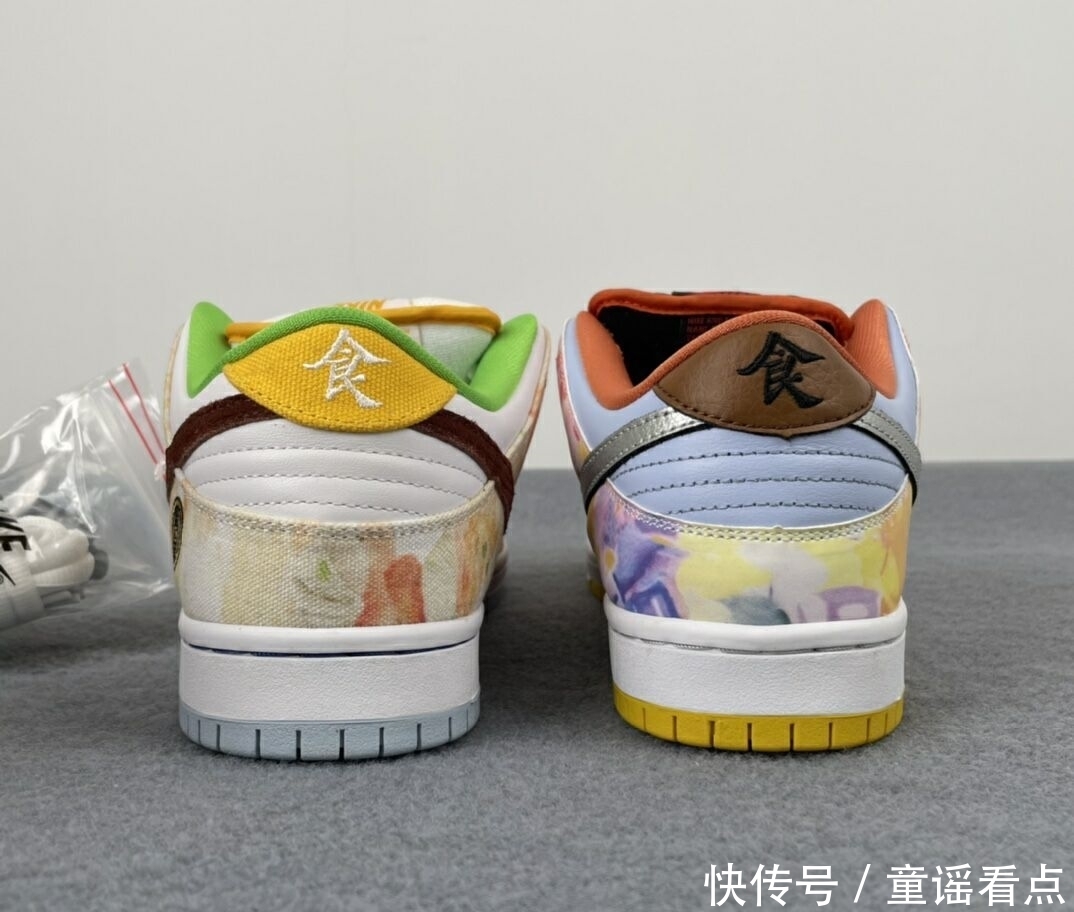 干饭人专属潮鞋,上脚个性十足!耐克Dunk SB食神鸳鸯开箱测评