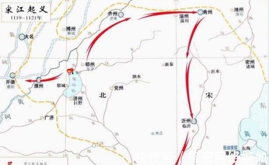 梁山好汉&历史上真实的水浒:36好汉聚义,徽宗爱才招安,活跃于抗金前线