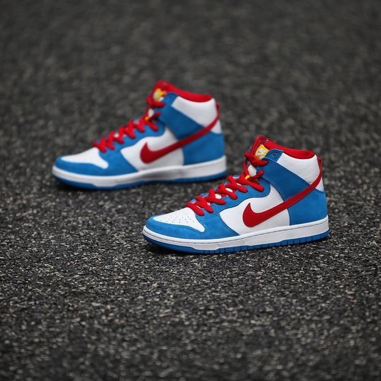 胖子|熟悉的蓝胖子要来了机器猫Dunk最新实物美图曝光