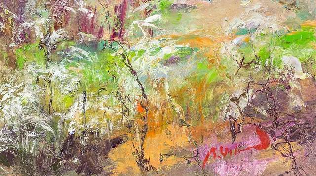 向日葵|西班牙画家维拉诺瓦 调色刀下的笔触,色彩俱佳!