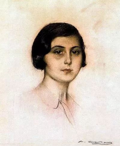 拉蒙·卡萨斯!西班牙大师 拉蒙·卡萨斯素描作品