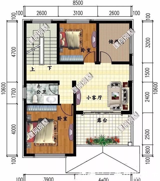 观景|面宽8米左右的两栋自建房，外观都很漂亮，第二栋可住好几户！