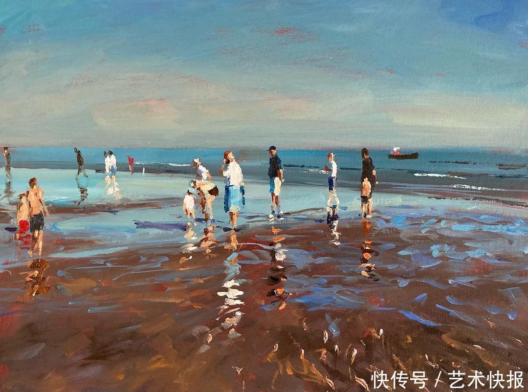 普林斯|英国艺术家杰里米桑德斯油画作品欣赏