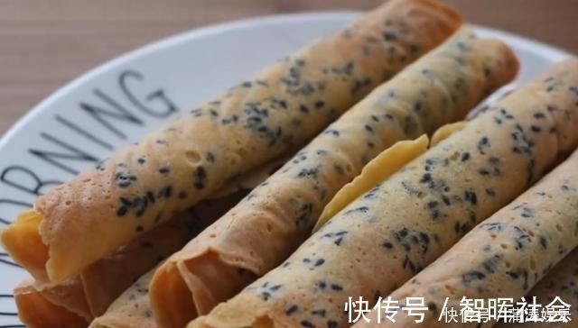 用3个鸡蛋做的小零食,香甜酥脆,平底锅就搞定,比买的还香