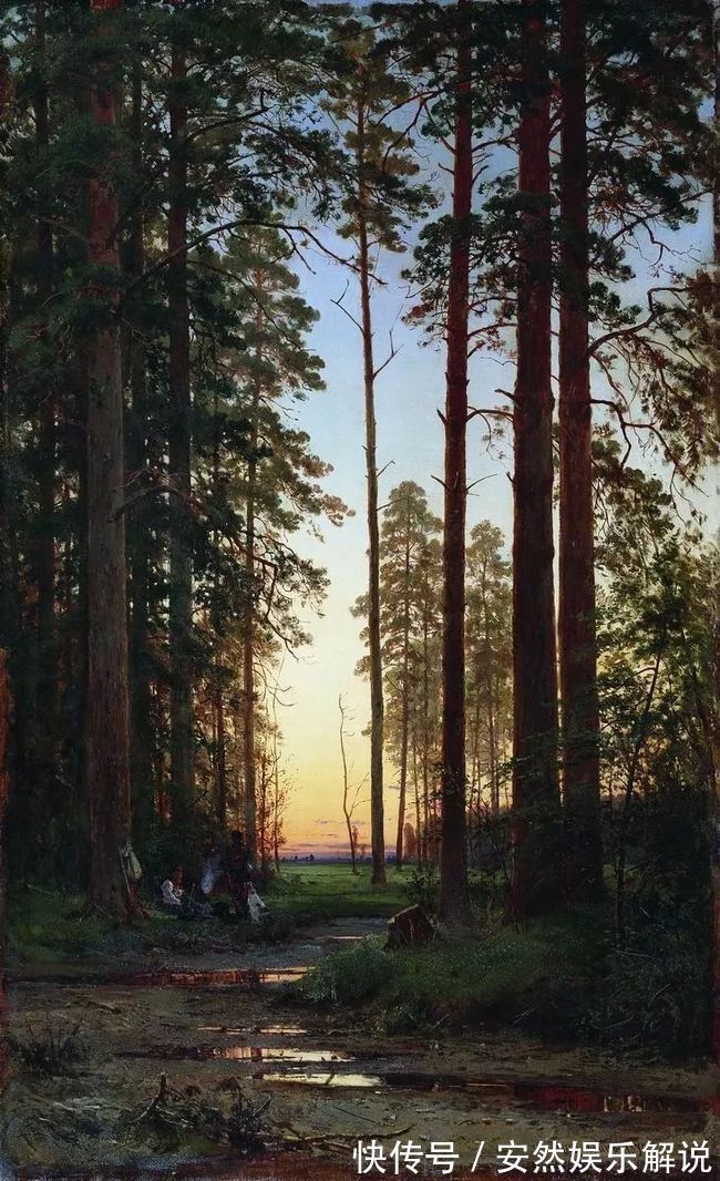 现实主义&俄罗斯杰出风景画家希施金的作品，诗一般的境界！