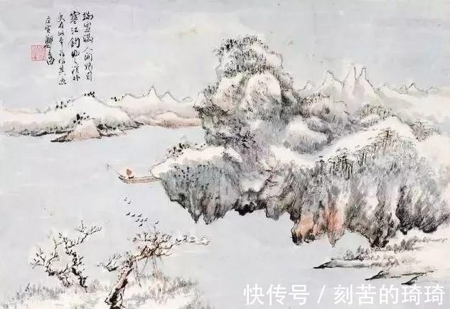 郑午昌@民国竟然有这样一位山水画大家,极为罕见,太美了!
