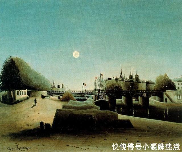 调色板|人物(30)——卢梭 画风幼稚，他用天真换来的是却穷