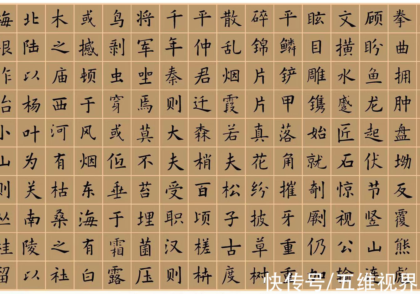 云门#小楷书法《枯树赋》，毛主席晚年最感慨的一篇古文