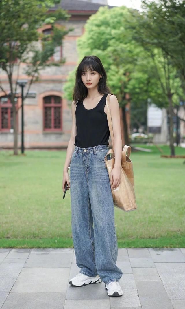 组合|短上衣+阔腿裤,今夏王炸组合好看到尖叫