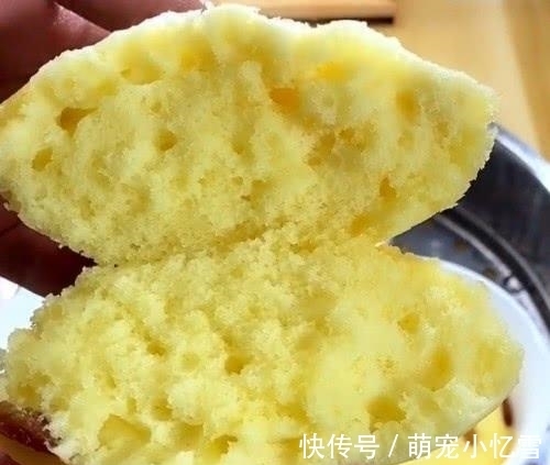 我家做蛋糕从不用烤箱，不用打发蛋白霜，超级简单，人人在家都能做！