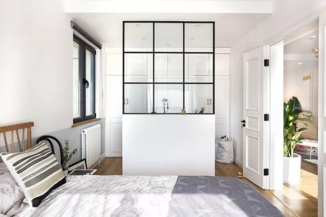 背景墙|77平简约风小户型两房改一房简洁的配色带来舒适的家