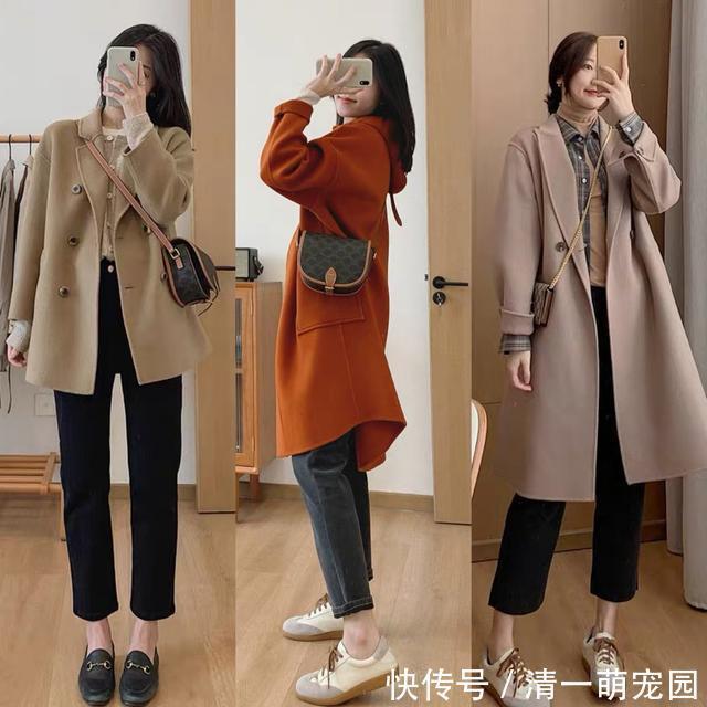 简约风 大衣里面穿什么？今年流行这4款单品，时髦又保暖