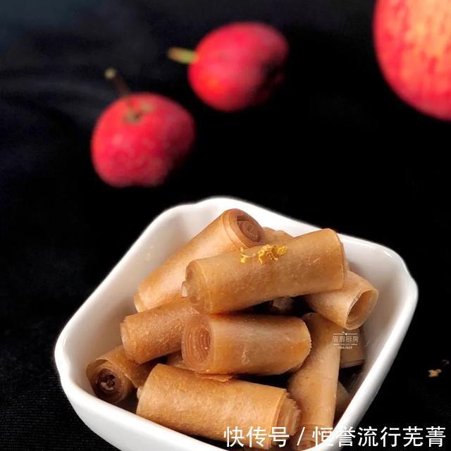  山楂|苹果别再直接啃了，这样做消食解腻又开胃，比山楂卷还美味！