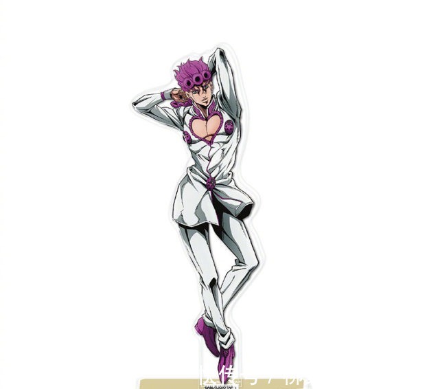 jojo|JOJO动画周边出的新形象,仗助的这个JOJO立好妖娆
