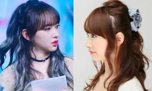 冬天出门扎发，显得脸蛋比较小，立体感十足喔