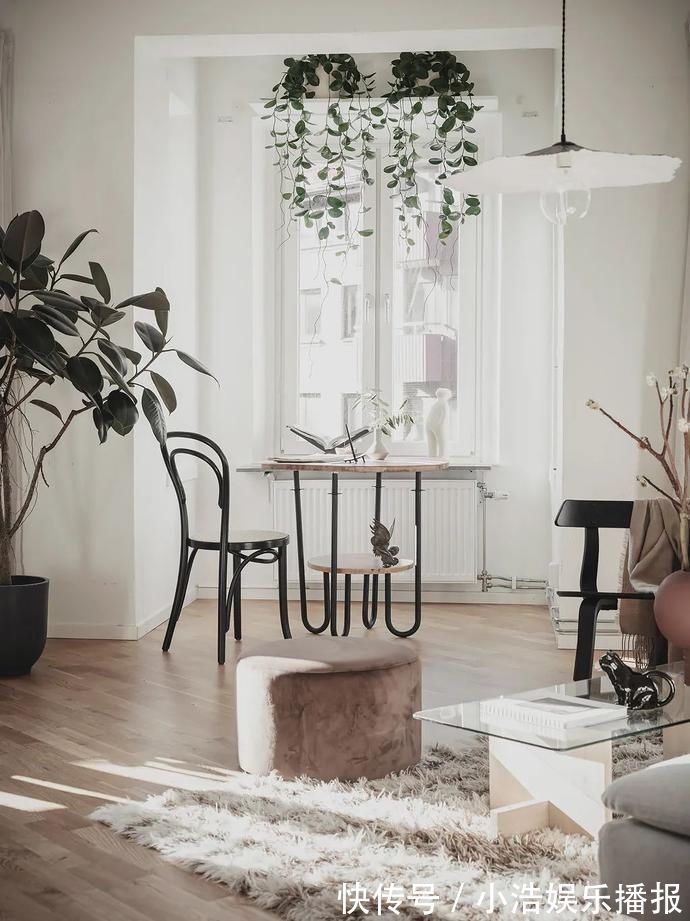 厨房|灵感家65㎡一室一厅,转角客厅和厨房简直美哭我